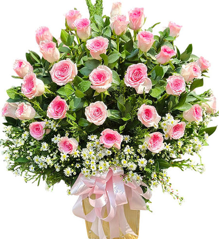 Apology Rose Basket Vietnam