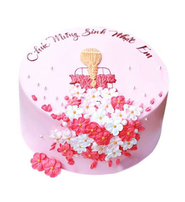 Birthday Cake 28 - Vietnamese Flowers