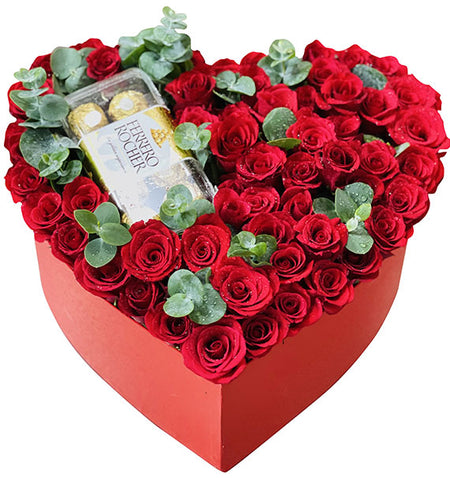 Box Roses Chocolate Vietnam