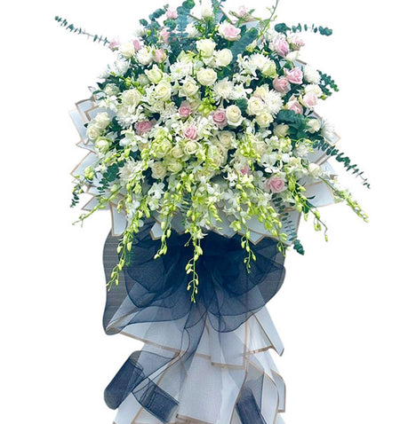 Elegant Condolence Standing Sprays Vietnam