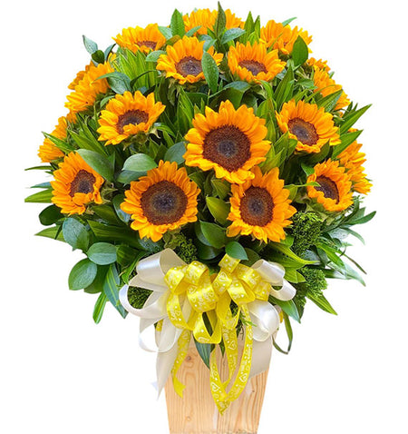 Elegant Sunflower Basket Vietnam