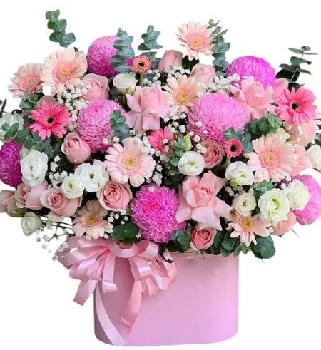 Graceful Mom Flower Box Vietnamese Flowers