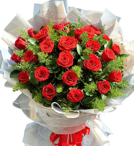 Lovely Birthday Roses Vietnameseflowers