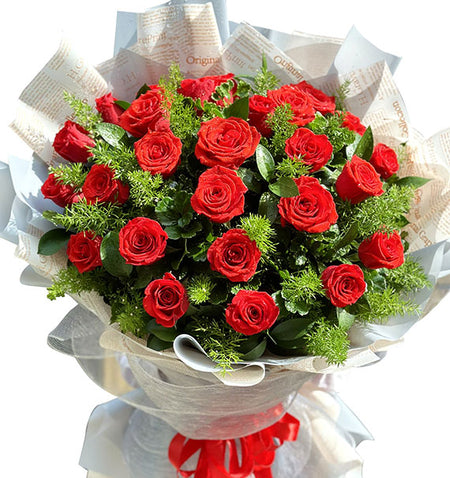 Lovely Birthday Roses Vietnameseflowers