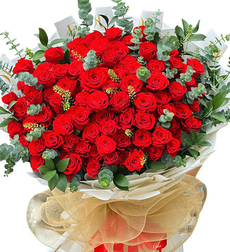 Loving Heart Flower Bouquet Vietnam