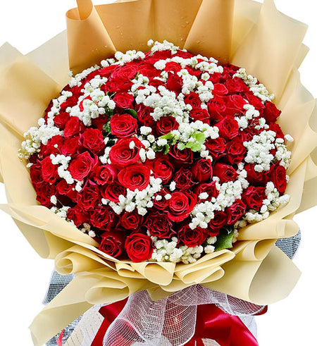 Signature Rose Bouquet Vietnamese Flowers