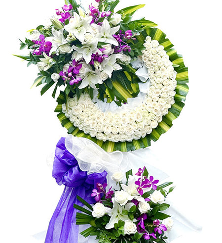 Sincere Condolence Wreath Vietnam