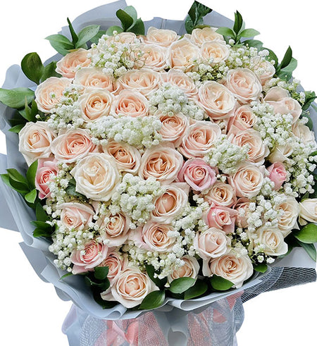 Soft Pastel Birthday Bouquet Vietnameseflowers