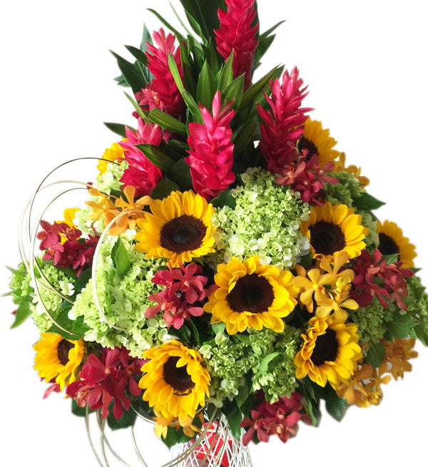 Sunflowers Basket 2 - Vietnamese Flowers