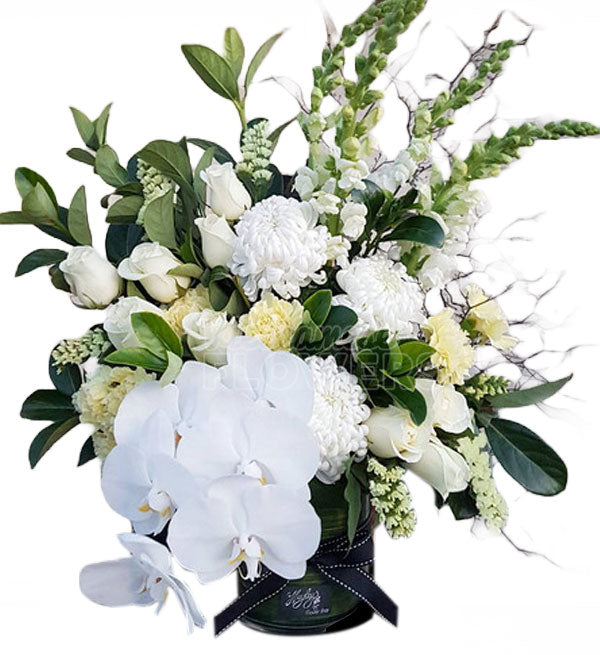 Sympathy Flowers Vase #1 - Vietnamese Flowers