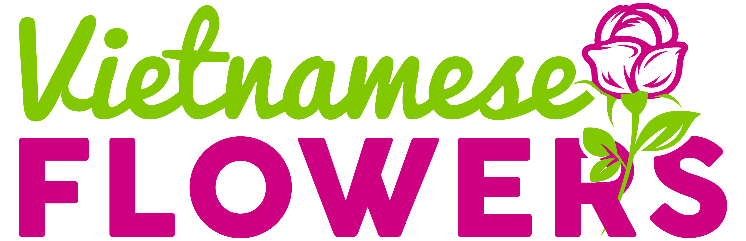 Vietnamese Flowers Logo