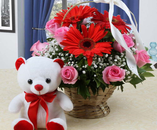 Vietnamese Flowers And Teddy Bears