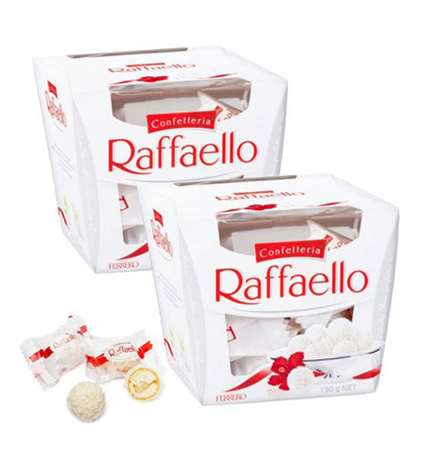 02 box chocolate raffaello coconut