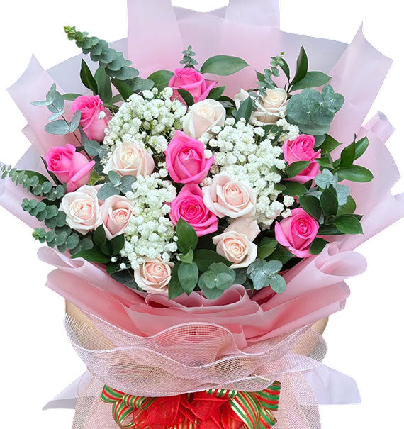 12 Mixed Roses For Mother’s Day Vietnam