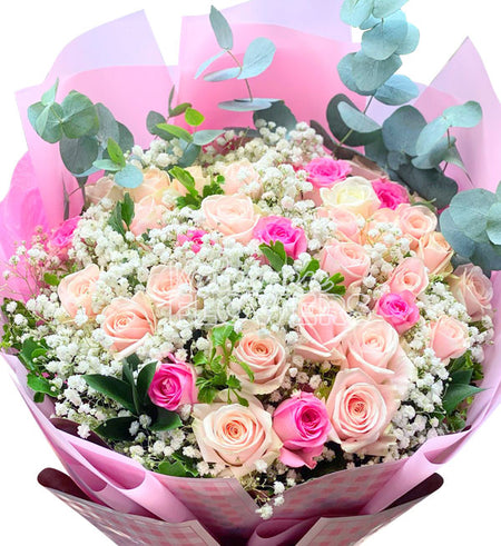 24 Roses Flower 01 - Vietnamese Flowers