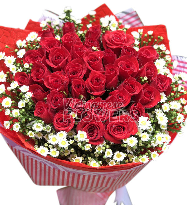 24 Roses Flower 06 - Vietnamese Flowers