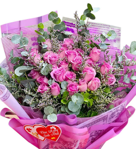 24 Roses Flower 15 - Vietnamese Flowers