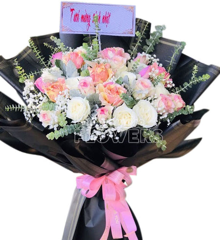 36 Roses Flower 20 - Vietnamese Flowers