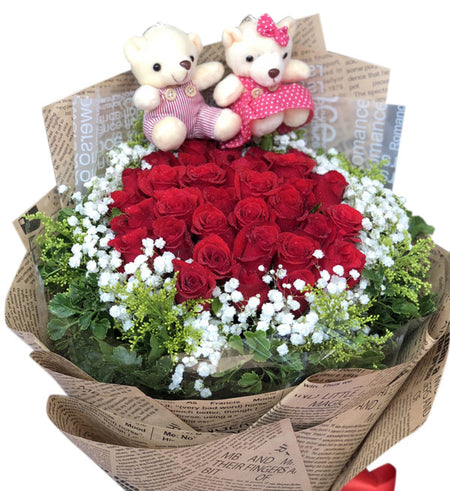 36 Roses Flower 03 - Vietnamese Flowers