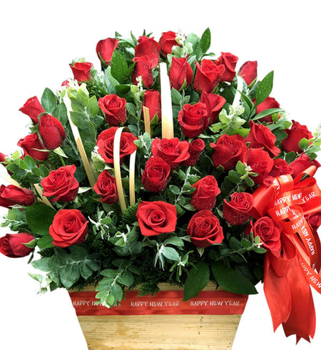 48 Roses Flower 12 - Vietnamese Flowers