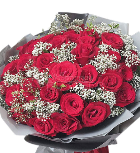 48 Roses Flower 01 - Vietnamese Flowers