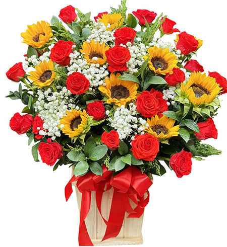 Anniversary Flower Basket Vietnam