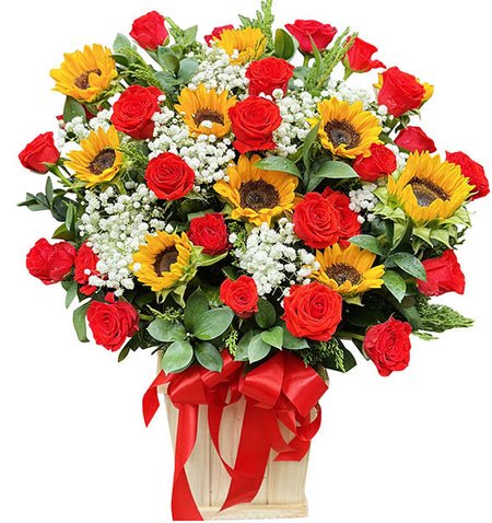Anniversary Flower Basket Vietnam
