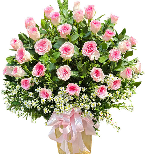 Apology Rose Basket Vietnam