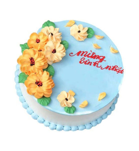 Birthday Cake #5 - Vietnamese Flowers