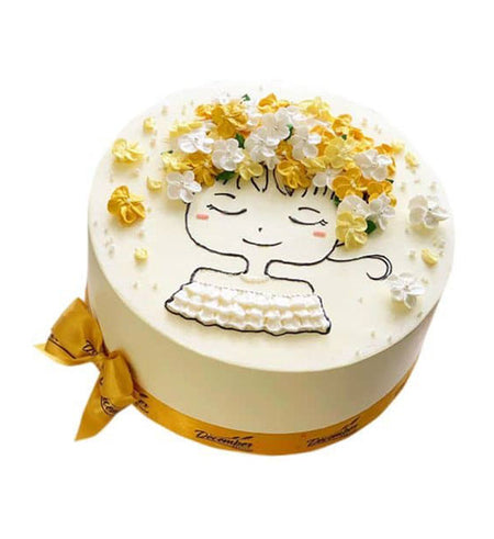 Birthday Cake #6 - Vietnamese Flowers