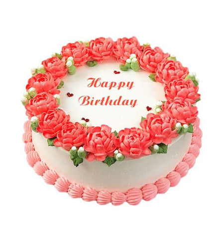 Birthday Cake 13 - Vietnamese Flowers