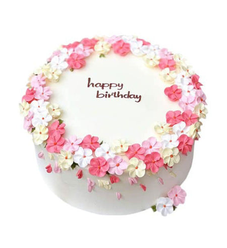 Birthday Cake 24 - Vietnamese Flowers