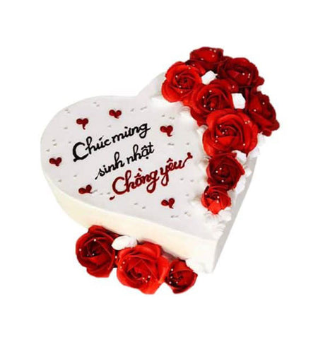 Birthday Cake 44 - Vietnamese Flowers