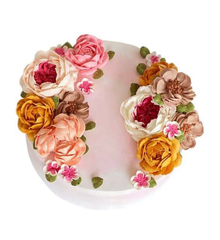 Birthday Cake 47 - Vietnamese Flowers