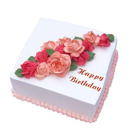 Birthday Cake 48 - Vietnamese Flowers