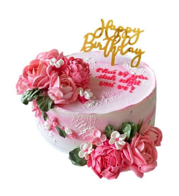 Birthday Cake 57 - Vietnamese Flowers