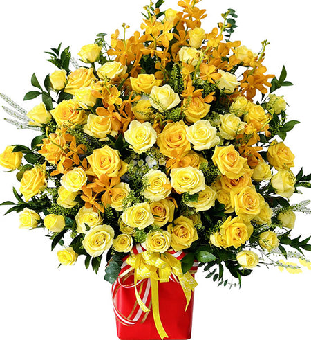 Birthday Glow for Boyfriend Vietnamese Flowers