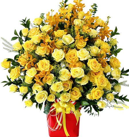 Birthday Glow for Boyfriend Vietnamese Flowers