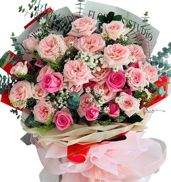 Birthday Joy for Friend Bouquet Vietnamese Flowers
