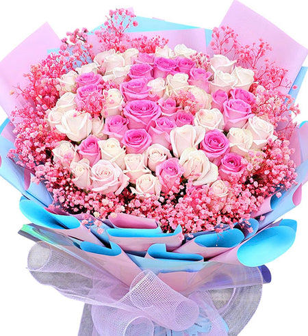 Blush Pink for Mom Bouquet Vietnam