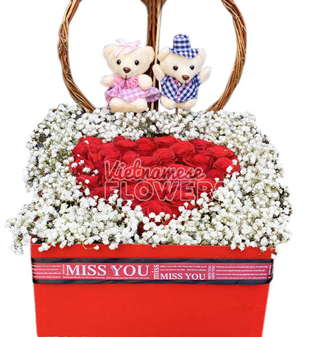 Box Flowers 18 - Vietnamese Flowers