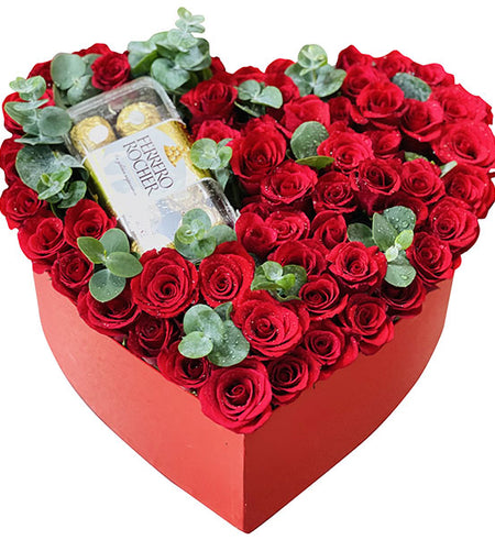 Box Roses Chocolate Vietnam