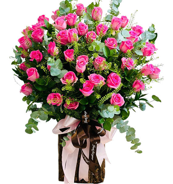 Bright Days Birthday Basket Vietnamese Flowers