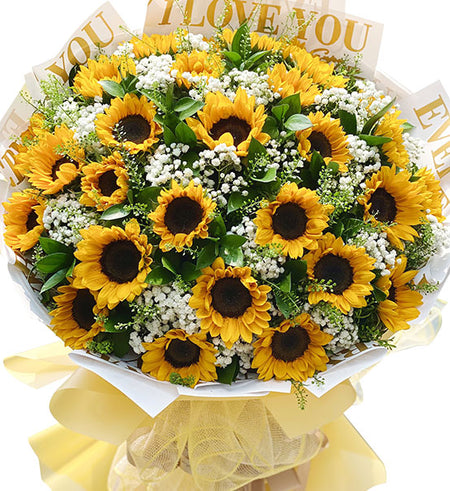 Bright Sunflower Bouquet Vietnam