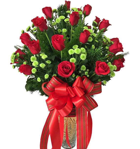 Charming Rose In Vase Vietnam