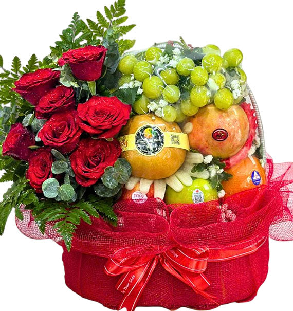 Colorful Fruit Basket Vietnam