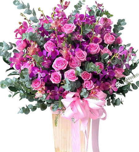 Dear Mom Orchid Basket Vietnam