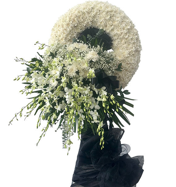 Deepest Sympathy Flowers Wreath Vietnam