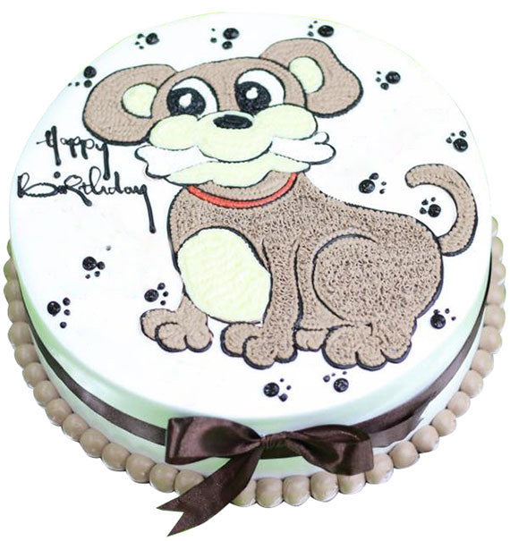 Dog Year Birthday Cake Vietnam