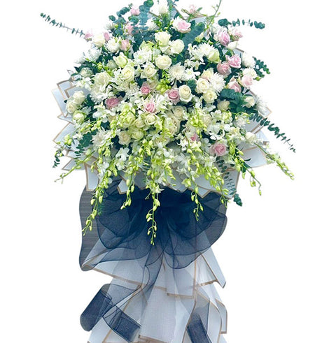Elegant Condolence Standing Sprays Vietnam